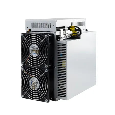 BM-KS Max from iBeLink mining KHeavyHash algorithm with a maximum hashrate of 10.5Th/s for a power consumption of 3400W
