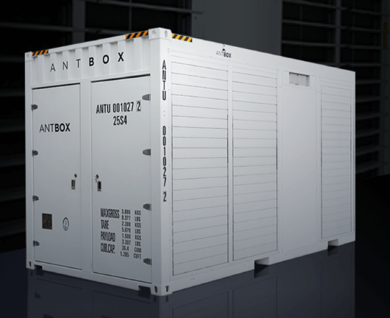 标题 ANTBOX N5 Air-cooled container mining farm for 207units Miners